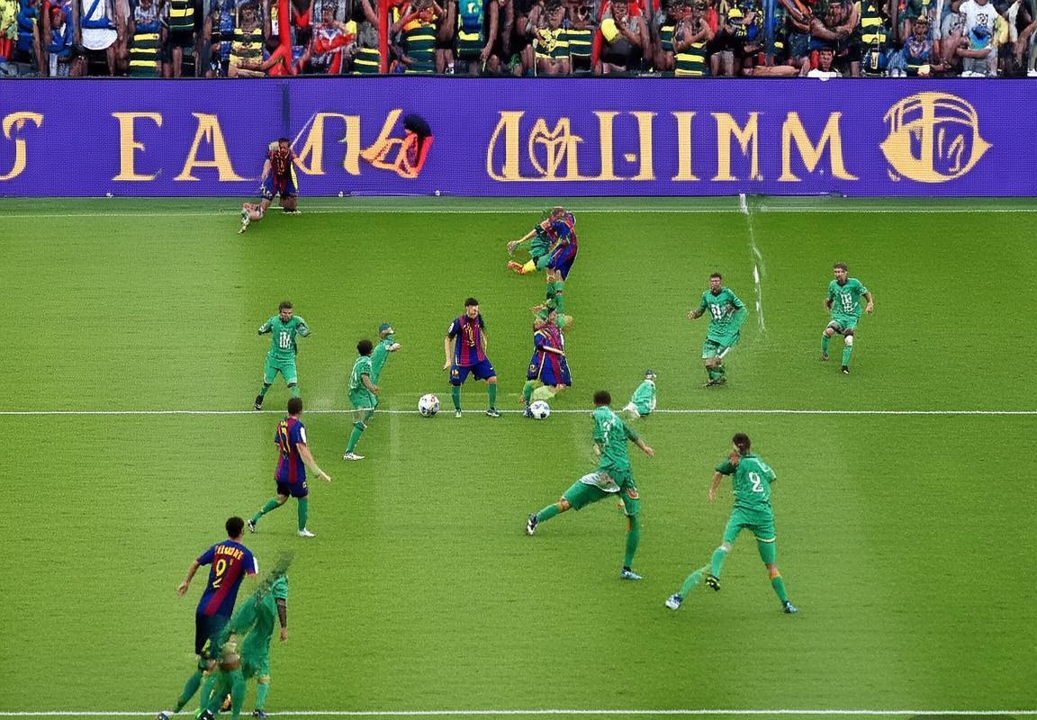 巴塞罗那VS埃瓦尔：控球反击战精彩对决回顾(图1)